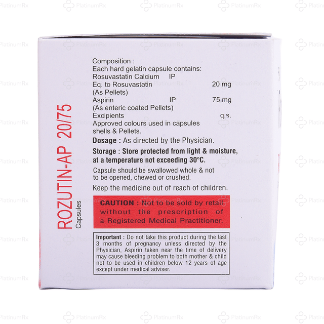 Rozutin AP 20/75mg Capsule 10s