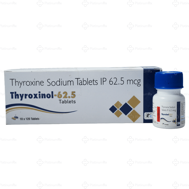 Thyroxinol 62.5 Tablet 120s