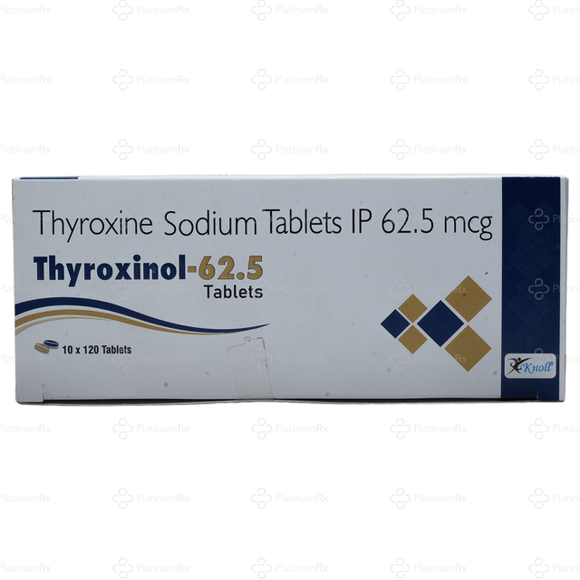 Thyroxinol 62.5 Tablet 120s