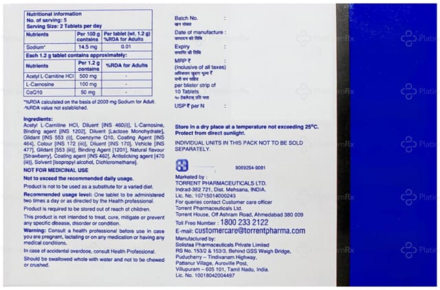 Elcafort Plus Tablet 10s