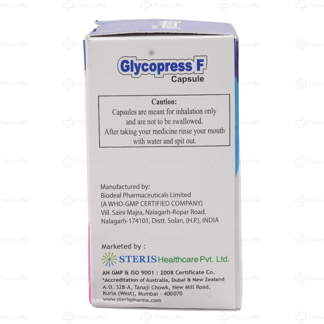 Glycopress F 6/25mcg Rotacap 30s