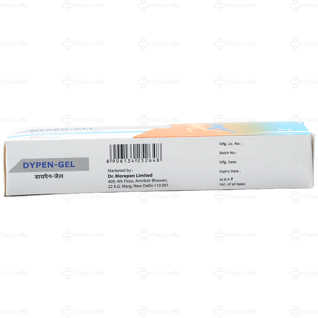 Dypen 1.16% Gel 30gm