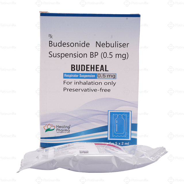 Budeheal 0.5mg Respirator Suspension Respule 5X2ml