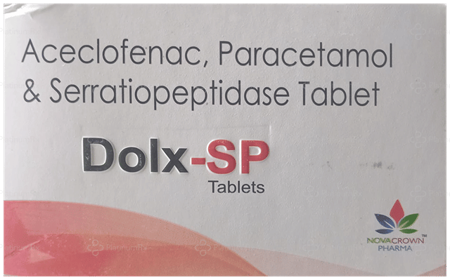 Dolx SP 100/325/15mg Tablet 10s