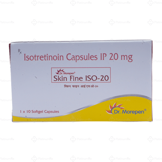 Skin Fine ISO 20mg Capsule 10s