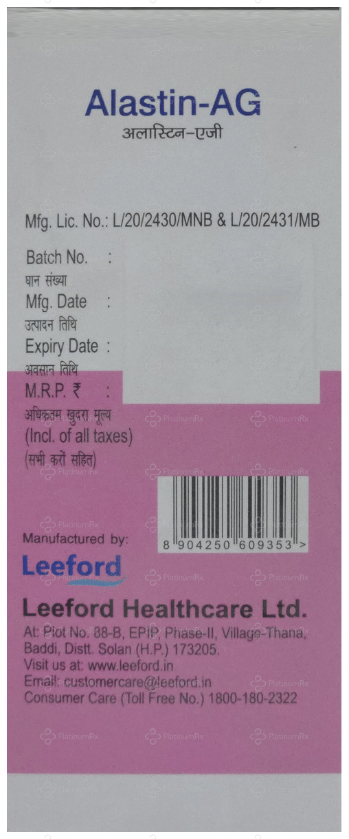 Alastin AG Syrup 100ml