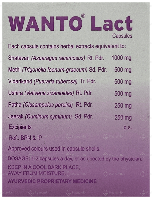 Wanto Lact Capsule 30s
