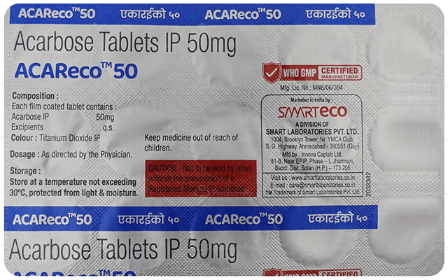 ACAReco 50mg Tablet 15s