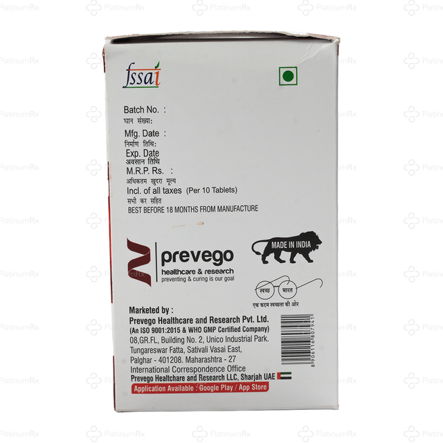 Ferisomal 30mg Tablet 10s