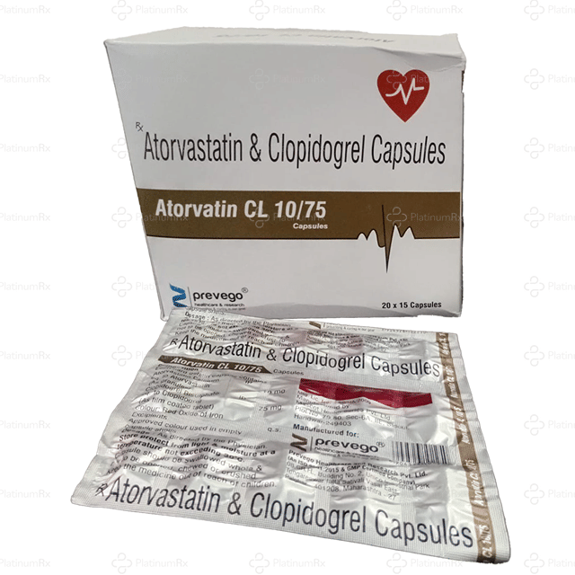 Atorvatin CL 10/75mg Tablet 15s
