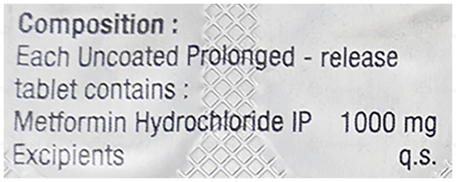 METeco 1000mg SR Tablet PR 15s