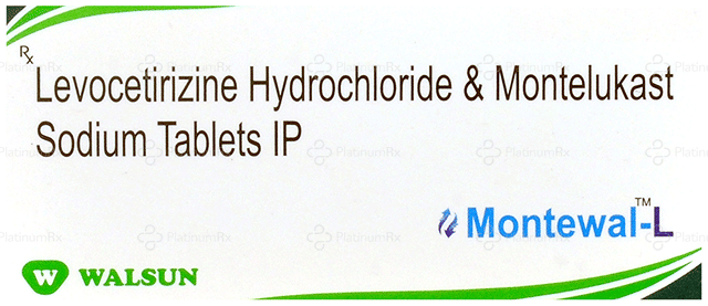 Montewal L 5/10mg Tablet 10s