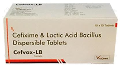 Cefvax LB 200mg Tablet 10s