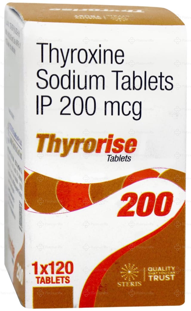 Thyrorise 200mcg Tablet 120s