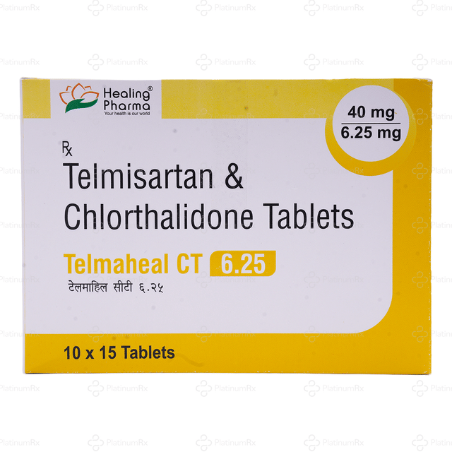 Telmaheal CT 6.25/40mg Tablet 15s