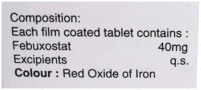 Febu9 40mg Tablet 10s