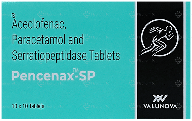 Pencenax SP 100/325/15mg Tablet 10s