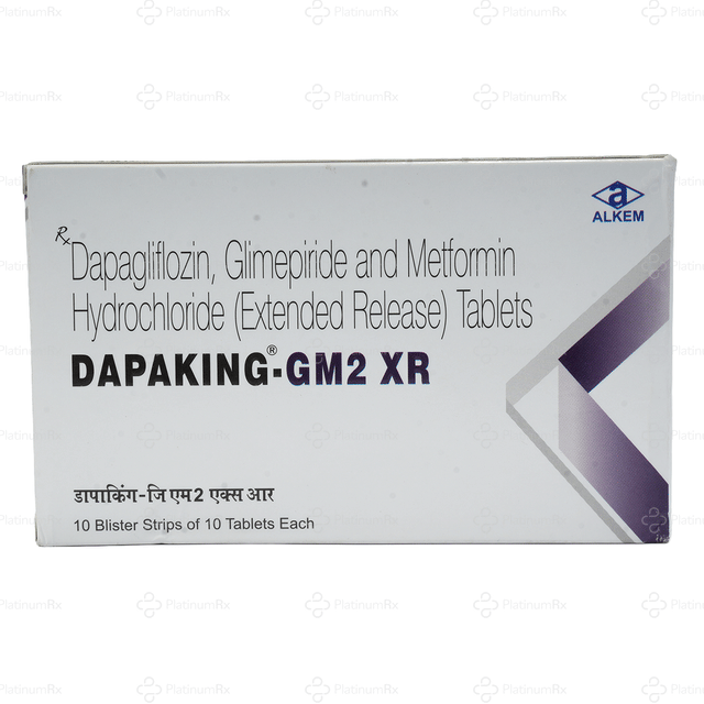 Dapaking GM 2/10/500MG XR Tablet 10s