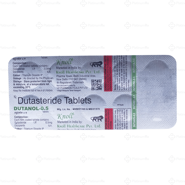 Dutanol 0.5mg Tablet 10s