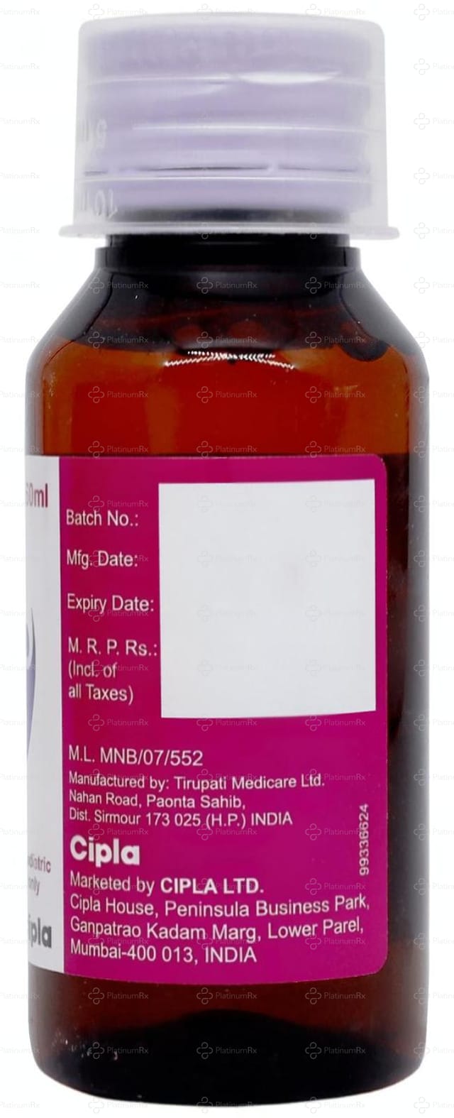 Montecip LC 2.5/4mg Junior Syrup 60ml