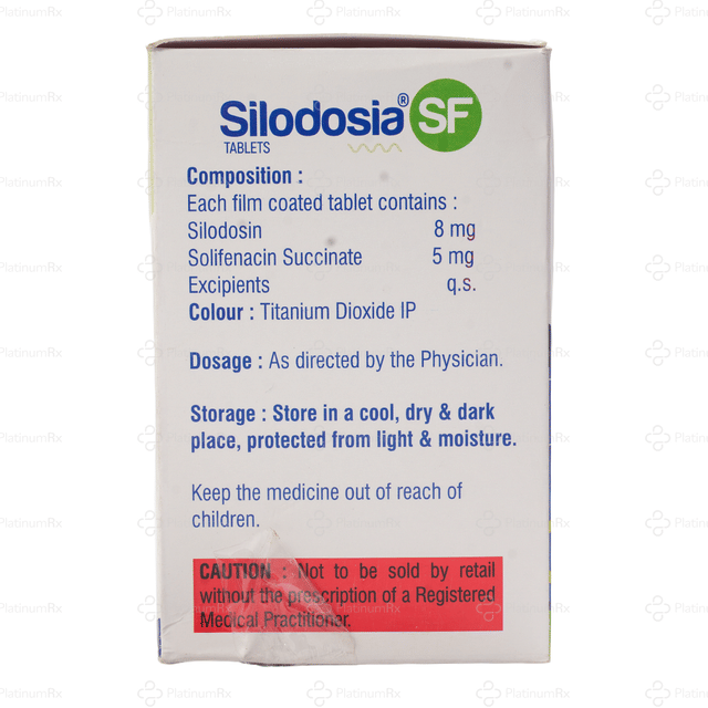 Silodosia SF 8/5mg Tablet 10s