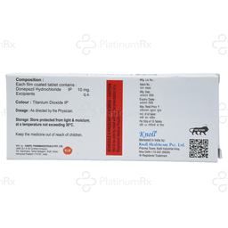 Donzinol 10mg Tablet 10s