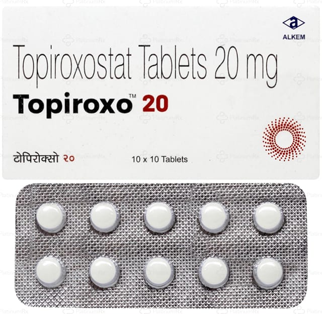 Topiroxo 20mg Tablet 10s