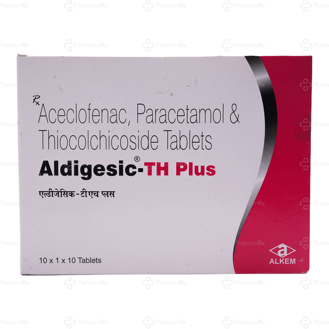 Aldigesic TH Plus 100/4mg Tablet 10s
