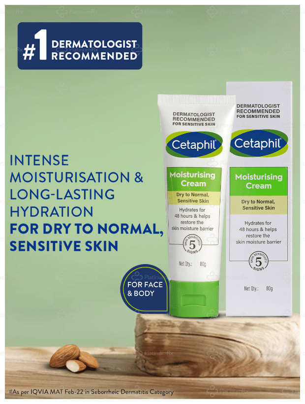 Cetaphil Moisturising Cream 80gm