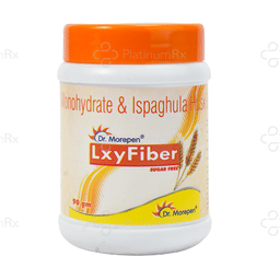 LxyFiber Sugar Free Orange Flavour Granules Jar 90gm