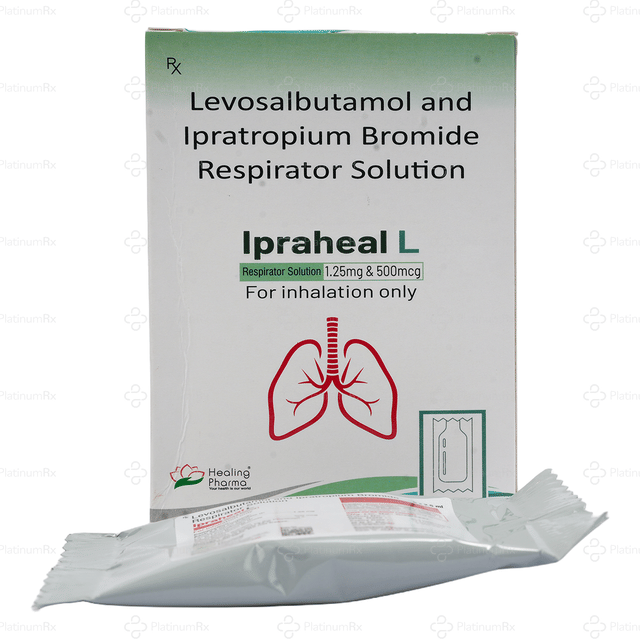 Ipraheal L 1.25mg/500mcg Respules 5X2.5ml