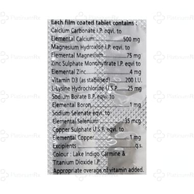 Dicalciiplex Tablet 15s