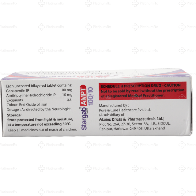 Stargab AMPT 100/10mg Tablet 10s