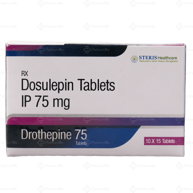 Drothepine 75mg Tablet 15s