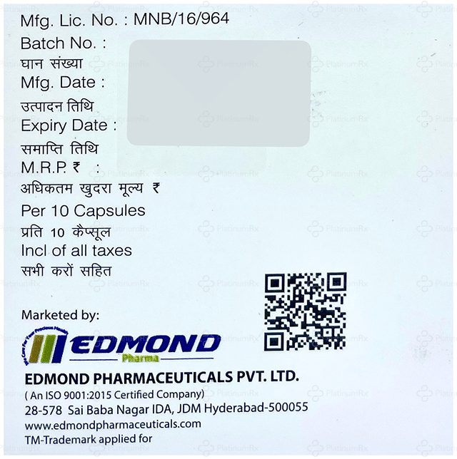 Roseasy CV 75/10mg Capsule 10s