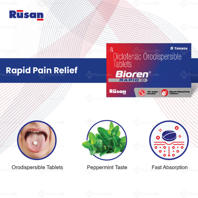 Rusan Bioran Rapid Orodispersible Tablet MD 10s