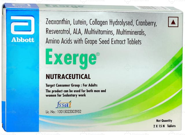 Exerge Tablet 15s