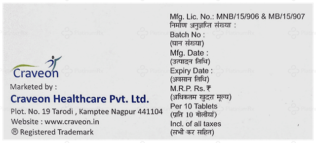 Telcart Beta 23.75/40mg Tablet ER 10s