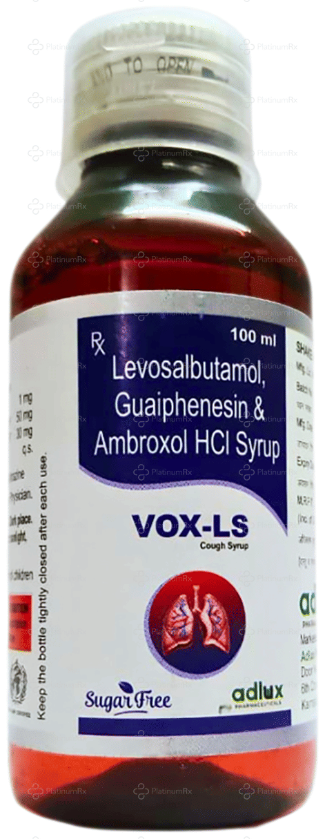 Vox LS Sugar Free Syrup 100ml