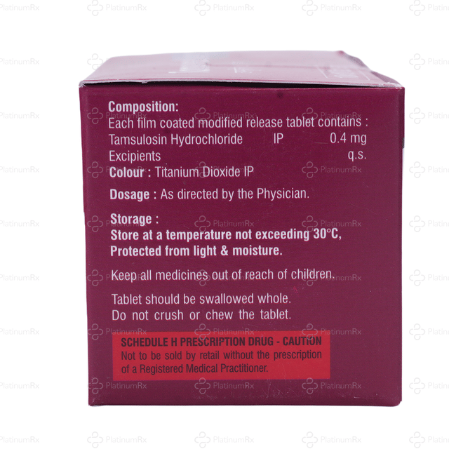 Tamsuheal 0.4mg Tablet MR 10s