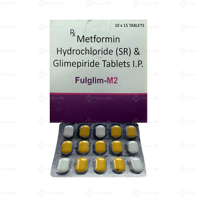 Fulglim M 2/500mg Tablet SR 15s