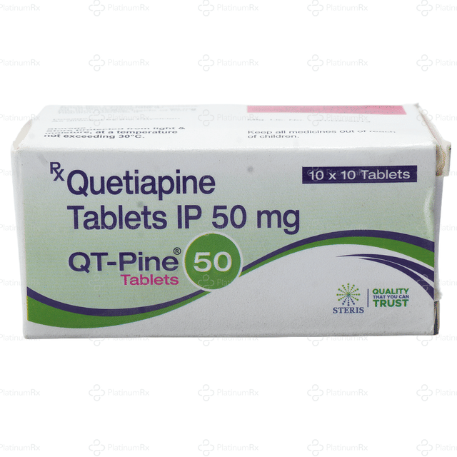 QT Pine 50mg Tablet 10s