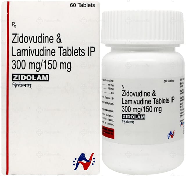Zidolam 150/300mg Tablet 60s