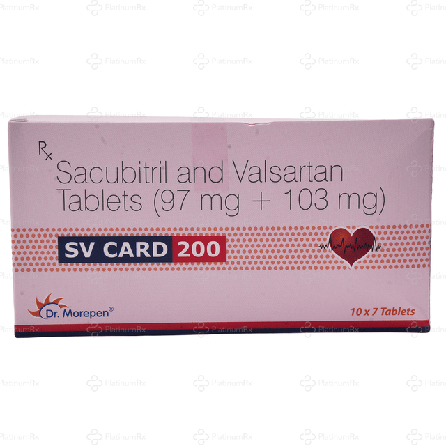SV Card 200mg Tablet 7s