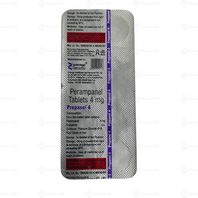 Prepanel 4mg Tablet 10s