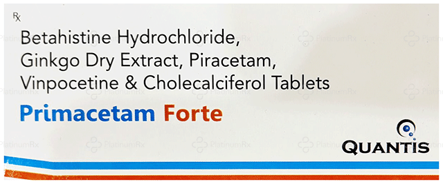 Primacetam Forte Tablet 10s