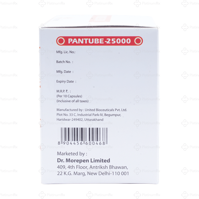 Pantube 25000 Capsule 10s