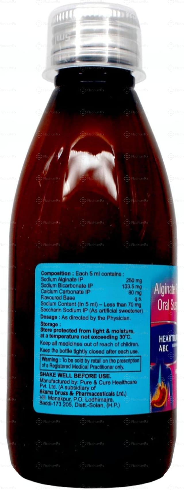 Heart Burn Abc Suspension 150ml