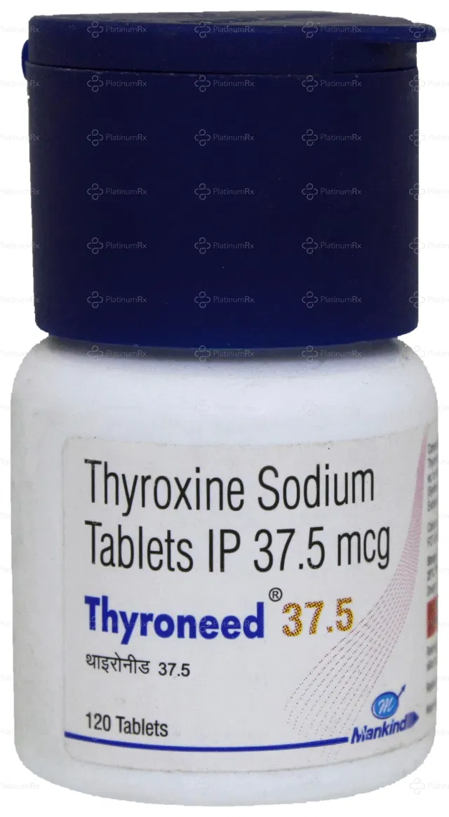 Thyroneed 37.5mcg Tablet 120s