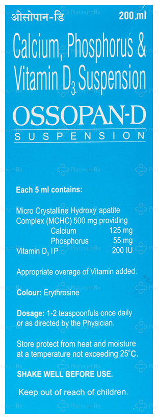 Ossopan D Suspension 200ml